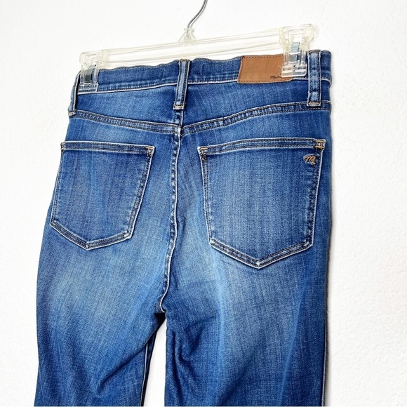 Madewell 10" High-Rise Skinny Jeans in Danny Wash TENCEL Denim Edition - Picture 9 of 15